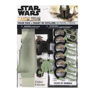 Star Wars the Mandalorian The Child Baby Yoda Birthday Party Favor Kit 48 pieces